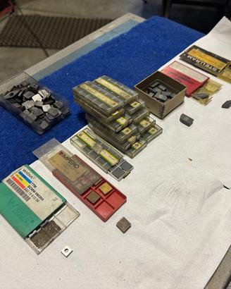 STOCK PLACCHETTE E TESTINA ISO 50