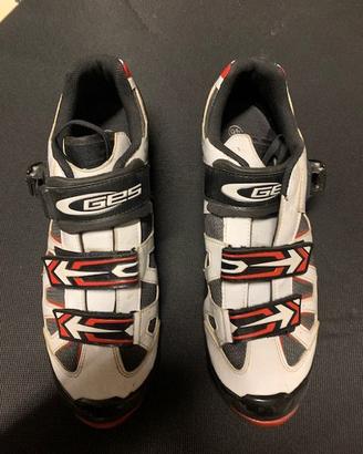 Scarpe MTB GES 45/46 con SPD