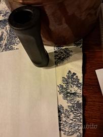 Portachiavi Fantic Motor nero in gomma