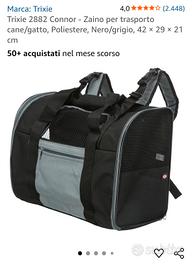 Zaino Trasportino per cani 