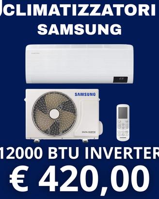 CLIMATIZZATORI SAMSUNG  12000 BTU