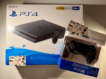 PlayStation 4 slim completa 2 joystick