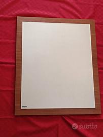 Specchio su base legno