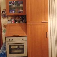 Cucina angolo BERLONI colonna frigo forno