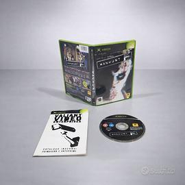 Manhunt Xbox Classic Pal ITA Completo Manuale