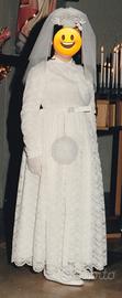 Vestito Comunione Cresima Principessa vintage 