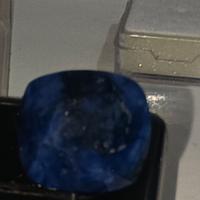 Zaffiro Naturale Sri Lanka Ceylon Certificato 