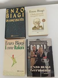 n.,5 libri di Enzo Biagi 