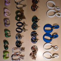 Orecchini donna nuovi,lotto 18 paia