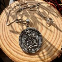 Ciondolo Dea Hecate in Argento 925