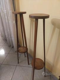 portavasi antichi in legno 