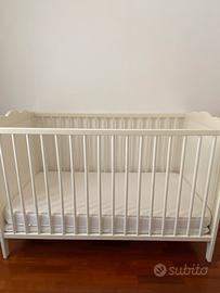 Lettino e Materasso Neonato IKEA 60x120cm