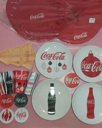 Kit Natale per la tavola Coca-Cola