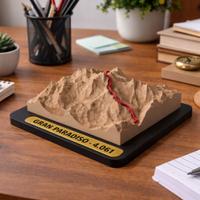 Modello 3D Gran Paradiso 4.061 - Valle d'Aosta