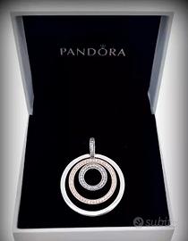 Ciondolo Pandora originale cm3 c.ca AR 925/oro 14k