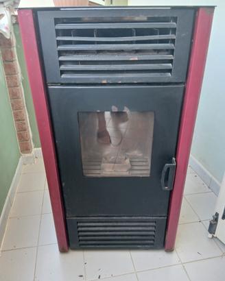 stuffa a pellet omg  8 KW. usata 