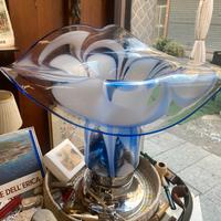 Lampada in vetro di murano soffiato
