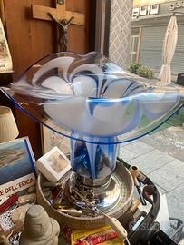 Lampada in vetro di murano soffiato