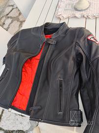 Giubbino giacca moto donna taglia M