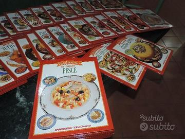 Intera collana De Agostini "Facilissimo in cucina"