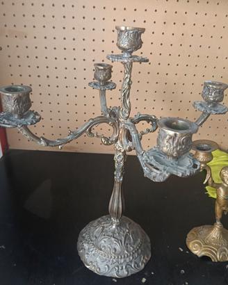 Coppia candelabri 