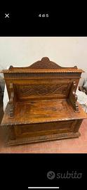 Cassapanca con braccioli