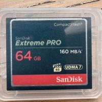 Schede di memoria Sandisk Extreme PRO CompactFlash
