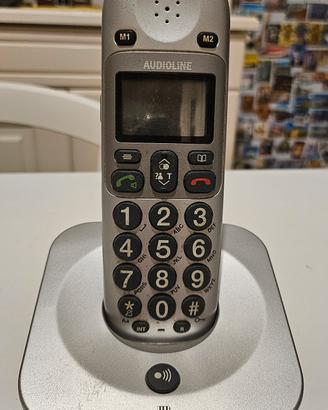 Telefono Cordless DECT AUDIOLINE Bigtel 200