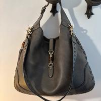 Borsa Gucci Jackie grigia