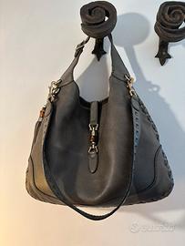 Borsa Gucci Jackie grigia