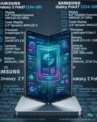 Samsung GALAXY  z fold 7 256 gb-pari al nuovo  