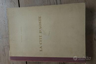 Libro antico "La citè d'Aoste"