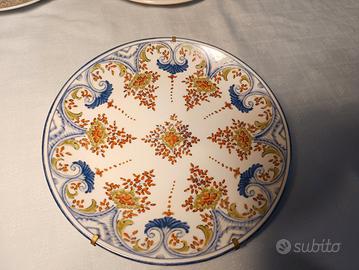 Piatto decorativo da collezione Ceramica 