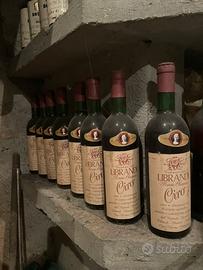 8 bottiglie vino Cirò Librandi 1974