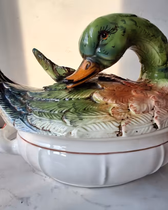 anatra in ceramica ⁰