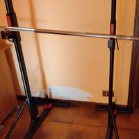 Set rack panca bilanciere 