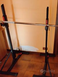 Set rack panca bilanciere 