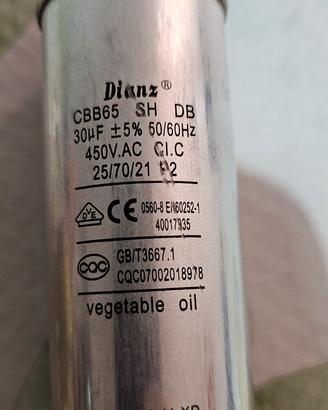 condensatore  diaz 30 UF