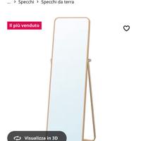 Specchio da terra Ikea IKORNNES