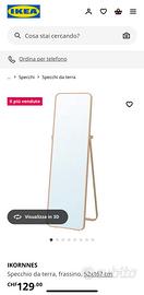 Specchio da terra Ikea IKORNNES