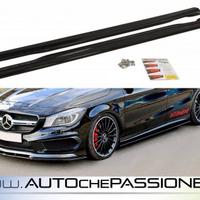 Coppia splitter minigonne per Mercedes CLA A45 AMG