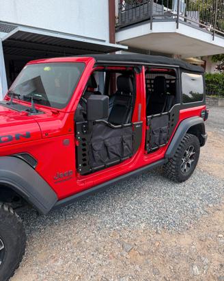Mezze porte in tela Wrangler JLU