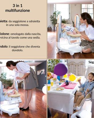 Peg Perego Seggiolone Tatamia Follow Me