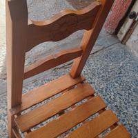 Sedie in castagno