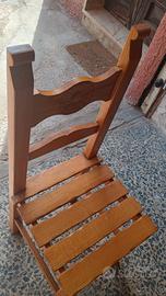 Sedie in castagno