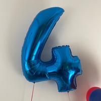 Decoro festa compleanno Palloncino numero 4