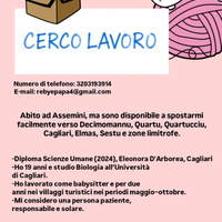 Lavoro come baby Sitter, cassiera etc