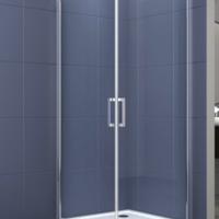 Nuovo - Box doccia angolare 80x80 cm apertura du