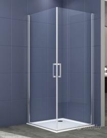 Nuovo - Box doccia angolare 80x80 cm apertura du