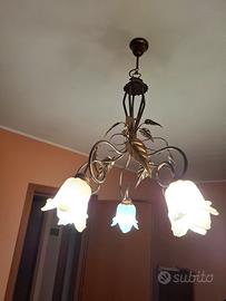 lampadario a 5 luci